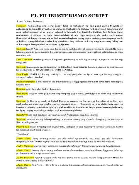 script ng el filibusterismo kabanata 21-39 pdf|{SCRIPT} El Filibusterismo .